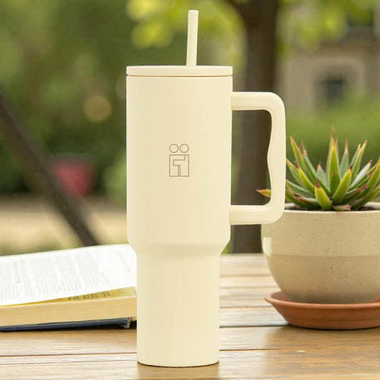 Hugs My Tumbler Ποτήρι Θερμός με Καλαμάκι - 1200ml