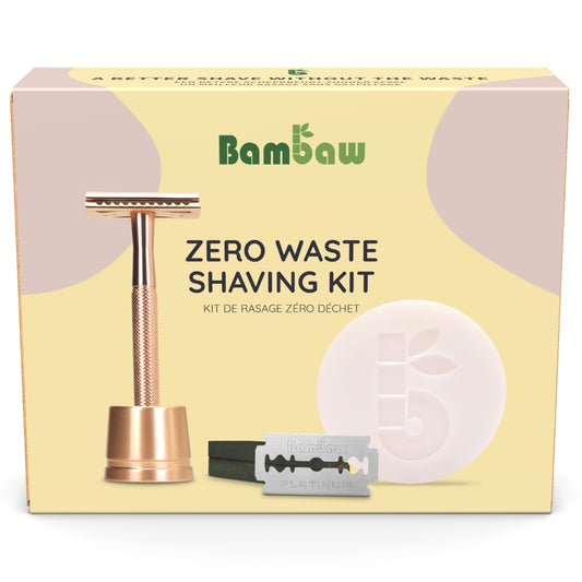 Bambaw Kit Ξυρίσματος Rose Gold Edition - 3τμχ