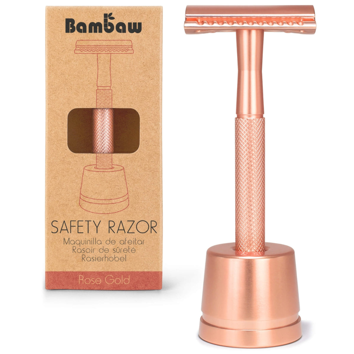 Bambaw Kit Ξυρίσματος Rose Gold Edition - 3τμχ