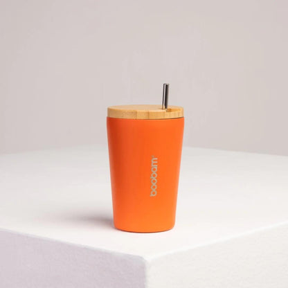 Boobam Cup Lite Ποτήρι Θερμός με Καλαμάκι - 350ml