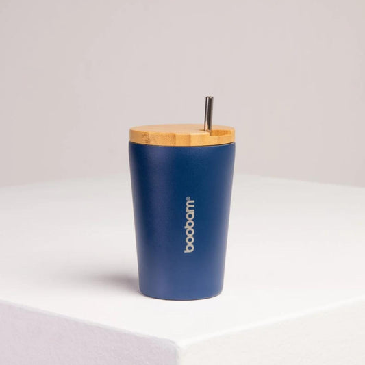 Boobam Cup Lite Ποτήρι Θερμός με Καλαμάκι - 350ml