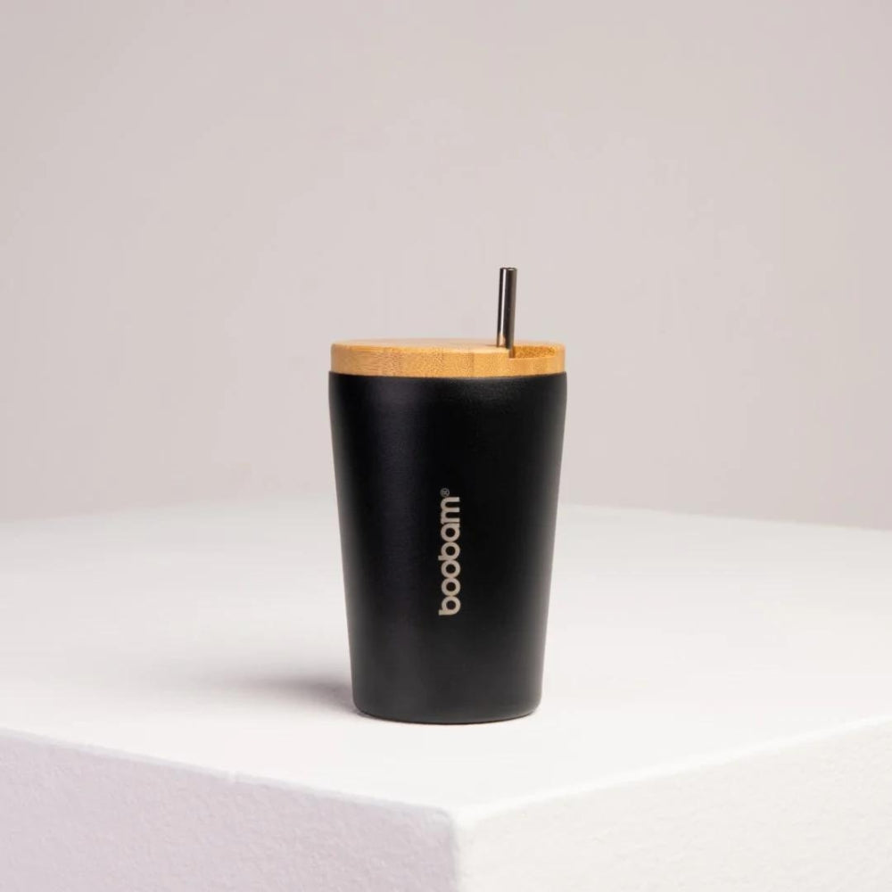 Boobam Cup Lite Ποτήρι Θερμός με Καλαμάκι - 350ml
