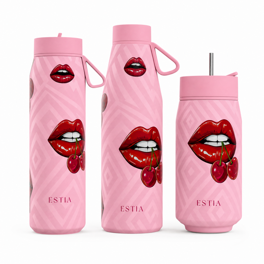 Combo Estia Θερμός Pulse 500ml & Flow 500ml & Lens 350ml Blush Pop