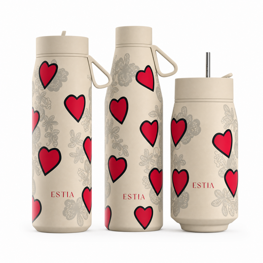 Combo Estia Θερμός Pulse 500ml & Flow 500ml & Lens 350ml Tender Lace