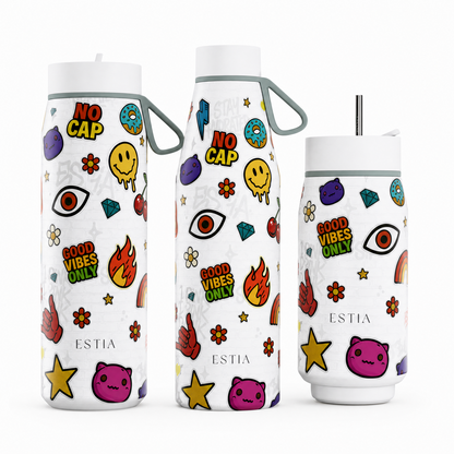 Combo Estia Θερμός Pulse 500ml & Flow 500ml & Lens 350ml Urban Vibes