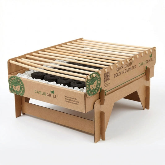 Casus Grill Οικολογική Ψησταριά 1 Χρήσης Ανακοικλώσιμη - 1,5 ώρα