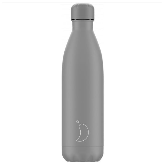 Chilly's Μπουκάλι Θερμός All Matte Grey - 750ml