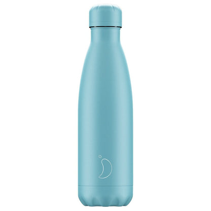 Chilly's Μπουκάλι Θερμός All Pastel Blue - 500ml