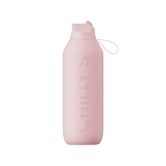 Chilly's Series 2 Flip Sport Μπουκάλι Θερμός Blush Pink - 500ml