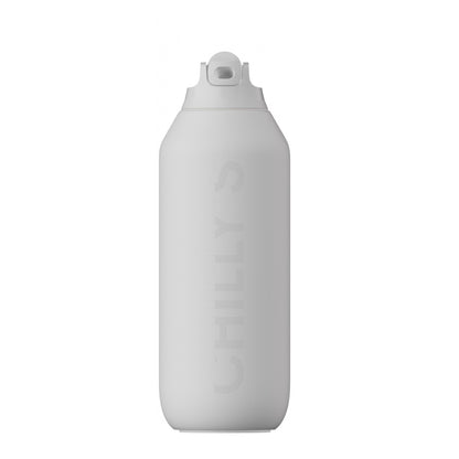 Chilly's Series 2 Flip Sport Μπουκάλι Θερμός Granite Grey - 500ml