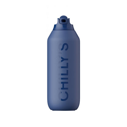 Chilly's Series 2 Flip Sport Μπουκάλι Θερμός Whale Blue - 500ml