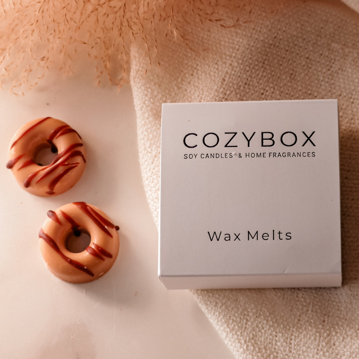 Cozybox Donuts Wax Melts Sandalwood από Κερί Eλαιοκράμβης