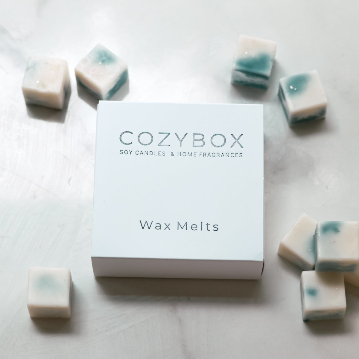 Cozybox Κυβάκια Wax Melts Black Vanilla & Orchid από Κερί Eλαιοκράμβης