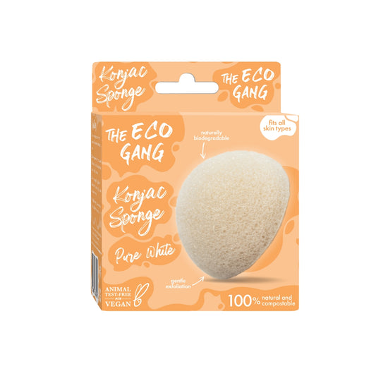 The Eco Gang Σφουγγαράκι Προσώπου Konjac για Όλους τους Τύπους Δέρματος