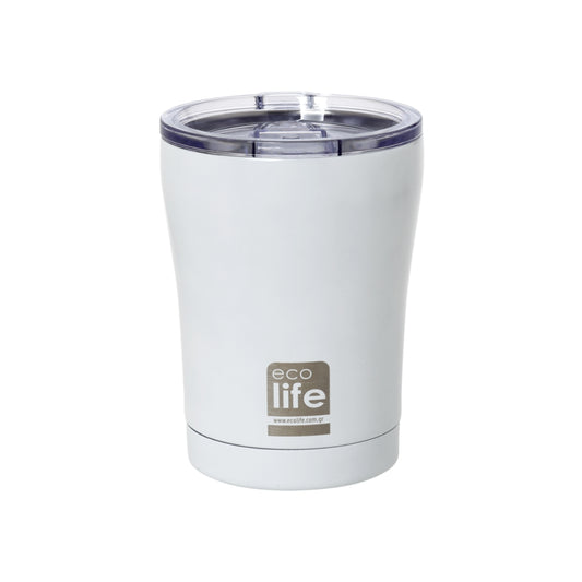 Ecolife Coffee Thermos Λευκό - 300ml