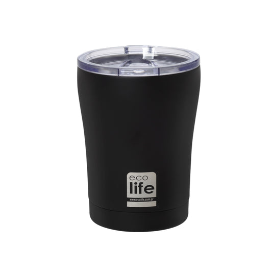 Ecolife Coffee Thermos Μαύρο - 300ml