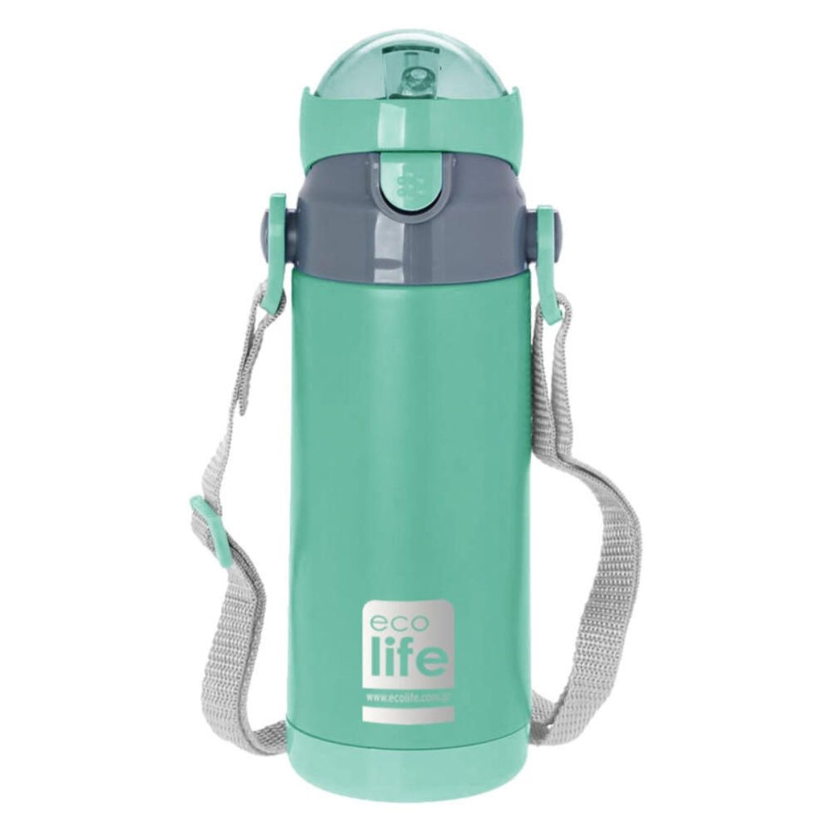 Ecolife Kids Παγουράκι Θερμός Mint - 400ml