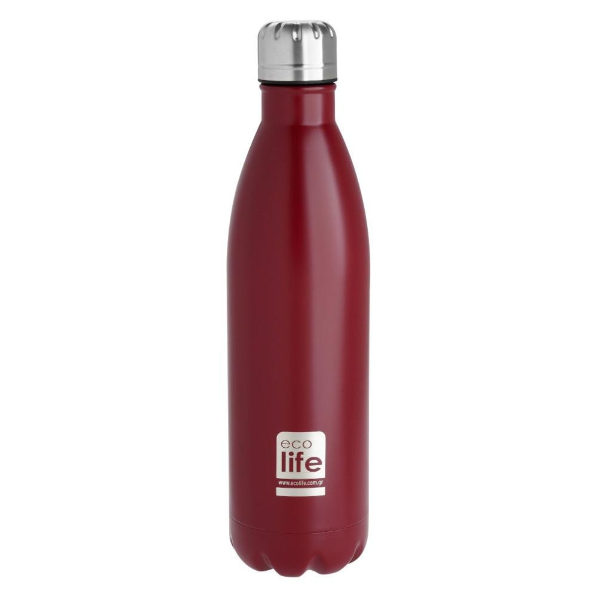 Ecolife Μπουκάλι Θερμός Red Matte - 750ml