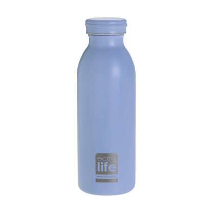 Ecolife Μπουκάλι Θερμός Παστέλ Μπλε - 450ml