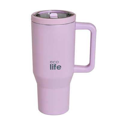 Ecolife Ποτήρι Θερμός - Tumbler με 2 Λαβές - 900ml