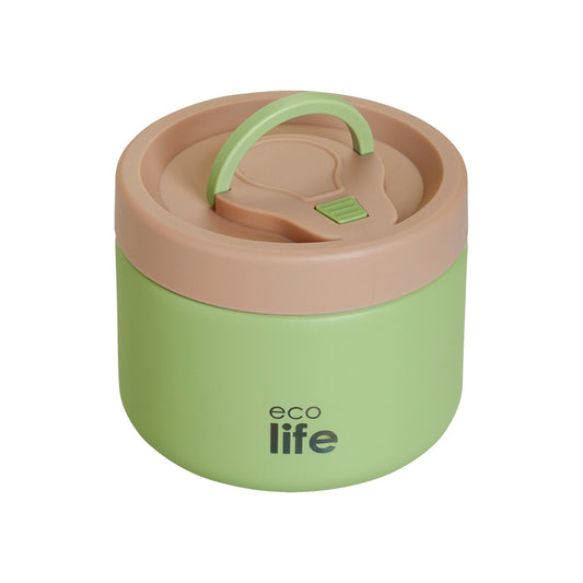 Ecolife Στρογγυλό Θερμός Φαγητού - 650ml
