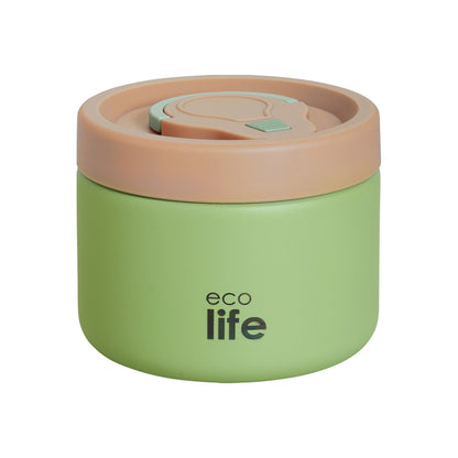 Ecolife Στρογγυλό Θερμός Φαγητού - 650ml