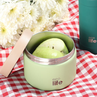 Ecolife Στρογγυλό Θερμός Φαγητού - 650ml