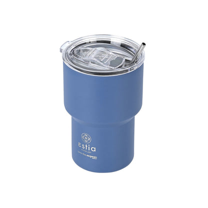 Estia Coffee Mug Lite Save The Aegean Ποτήρι Θερμός με Καλαμάκι - 400ml