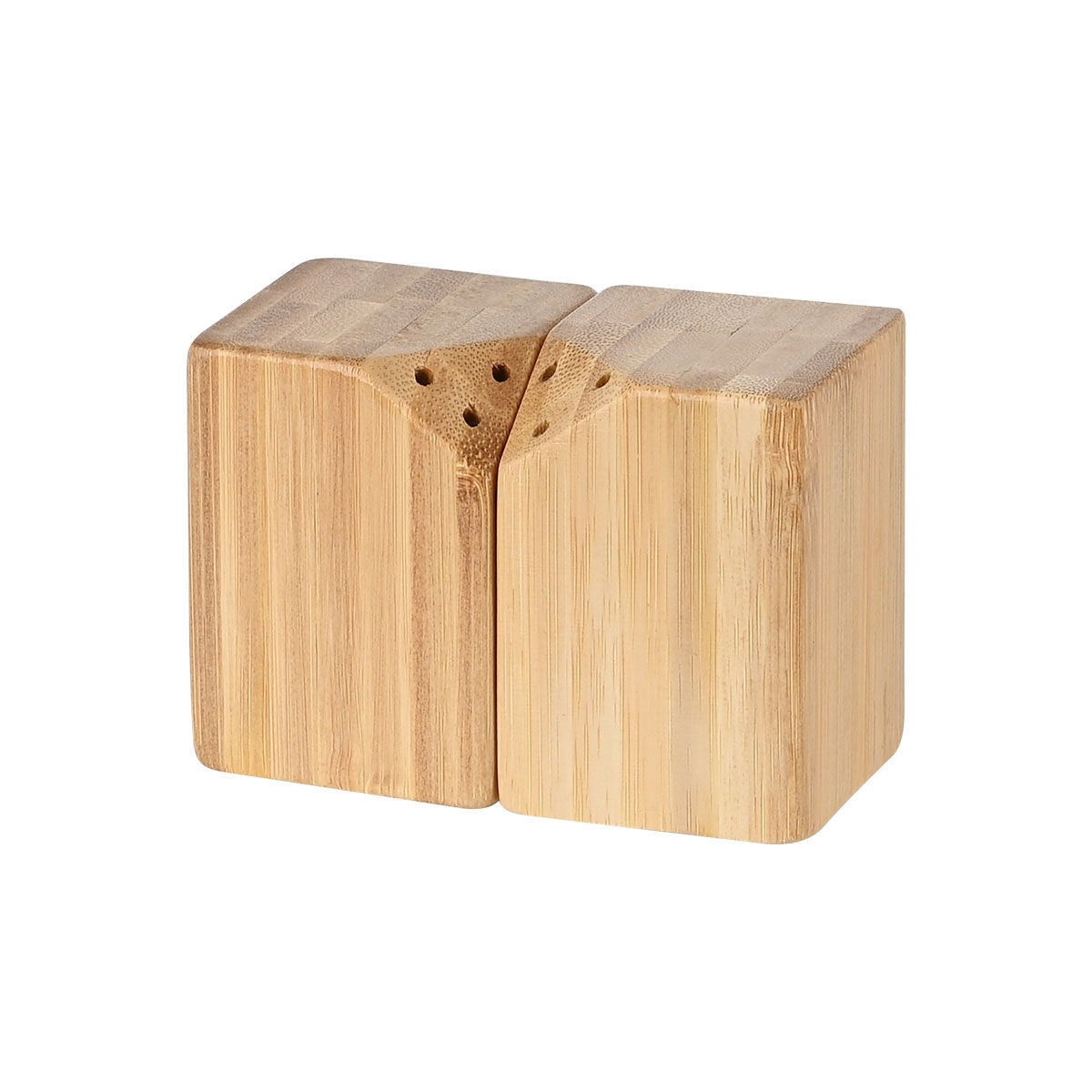 Estia Δοχείο για Αλάτι & Πιπέρι Bamboo Essentials με Μαγνήτη Σετ - 2τμχ