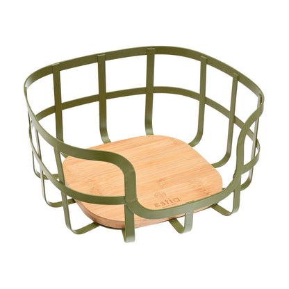 Estia Φρουτιέρα Bamboo Essentials Μεταλλική - Λαδί