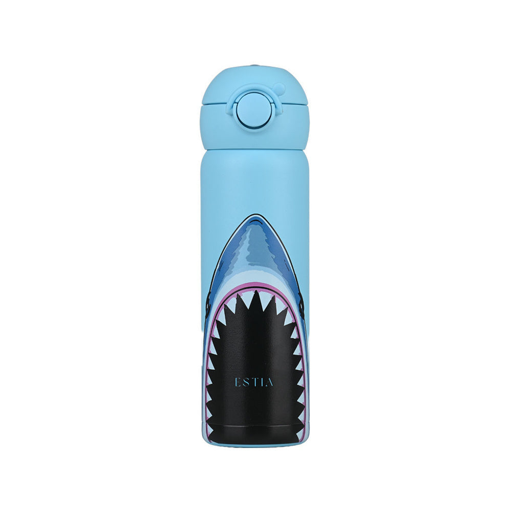 Estia Handy Bottle Save The Aegean 470ml Blue Fin
