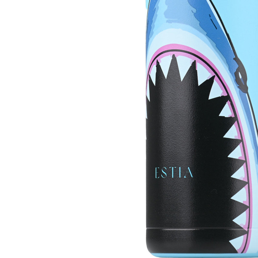 Estia Handy Bottle Save The Aegean 470ml Blue Fin, λεπτομέρεια 4