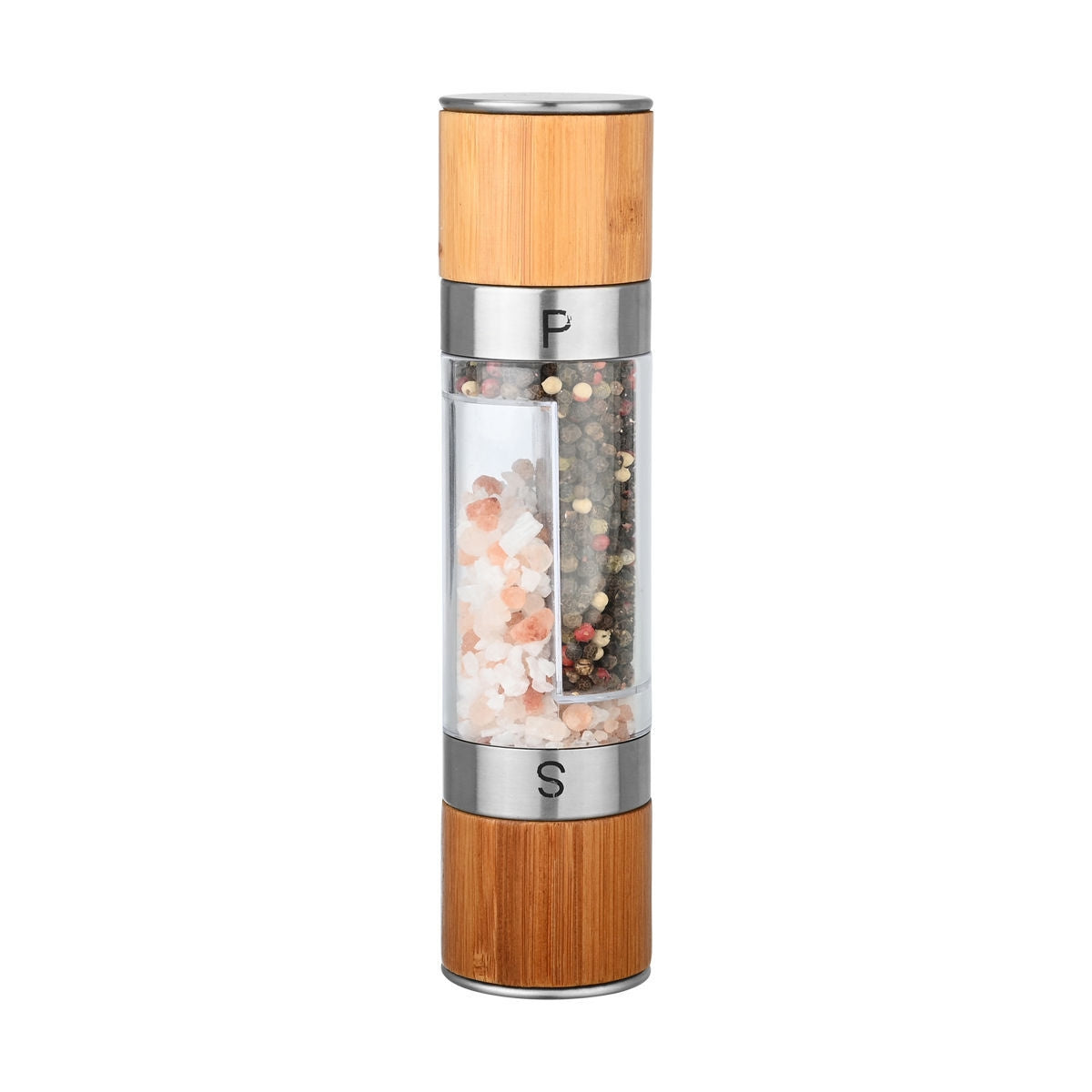 Estia Μύλος για Αλάτι Πιπέρι Bamboo Essentials Διπλός