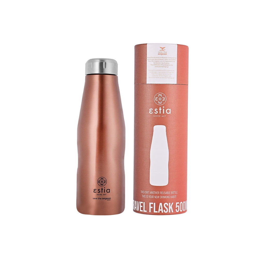 Estia Save The Agean Θερμός Travel Flask - 500ml