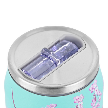 Estia Travel Cup Save The Aegean Ποτήρι Θερμός με Καλαμάκι Blossom Green - 500ml