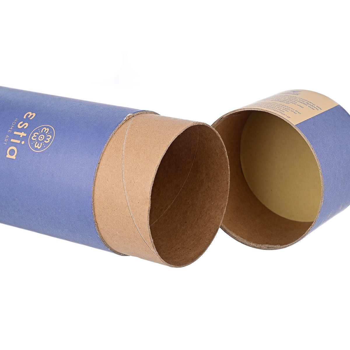 Estia Travel Cup Save The Aegean Ποτήρι Θερμός με Καλαμάκι Denim Blue - 500ml