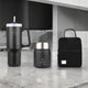 Bundle Black Friday (x3) Estia Straw Tumbler XL & Lunch Pot & Ισοθερμική Τσάντα - Μαύρα