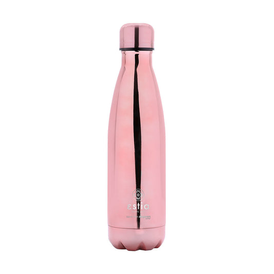 Estia Travel Flask Save Aegean Μπουκάλι Θερμός Rose Gold - 500ml