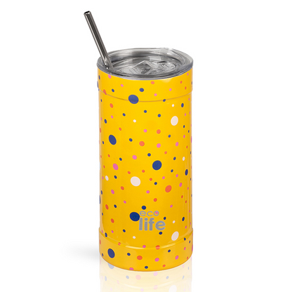 Ecolife Ποτήρι Θερμός Coffee Dots 550ml