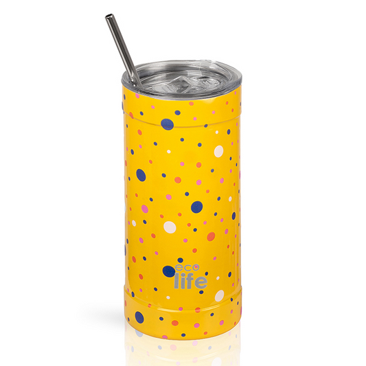Ecolife Ποτήρι Θερμός Coffee Dots 550ml