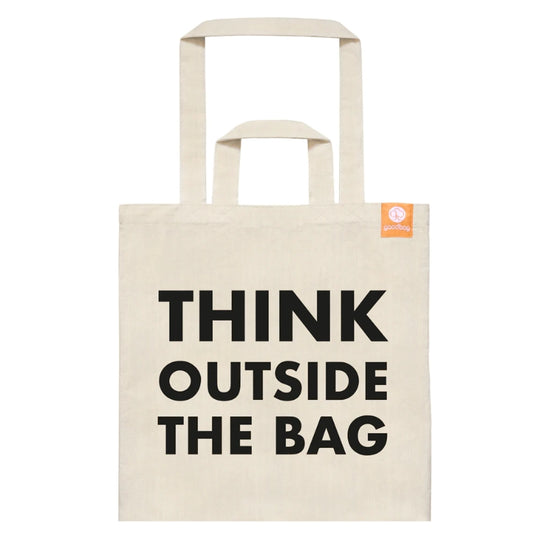 Goodbag Travel Τσάντα για Ψώνια Think Nature με Εσωτερική Τσέπη Large