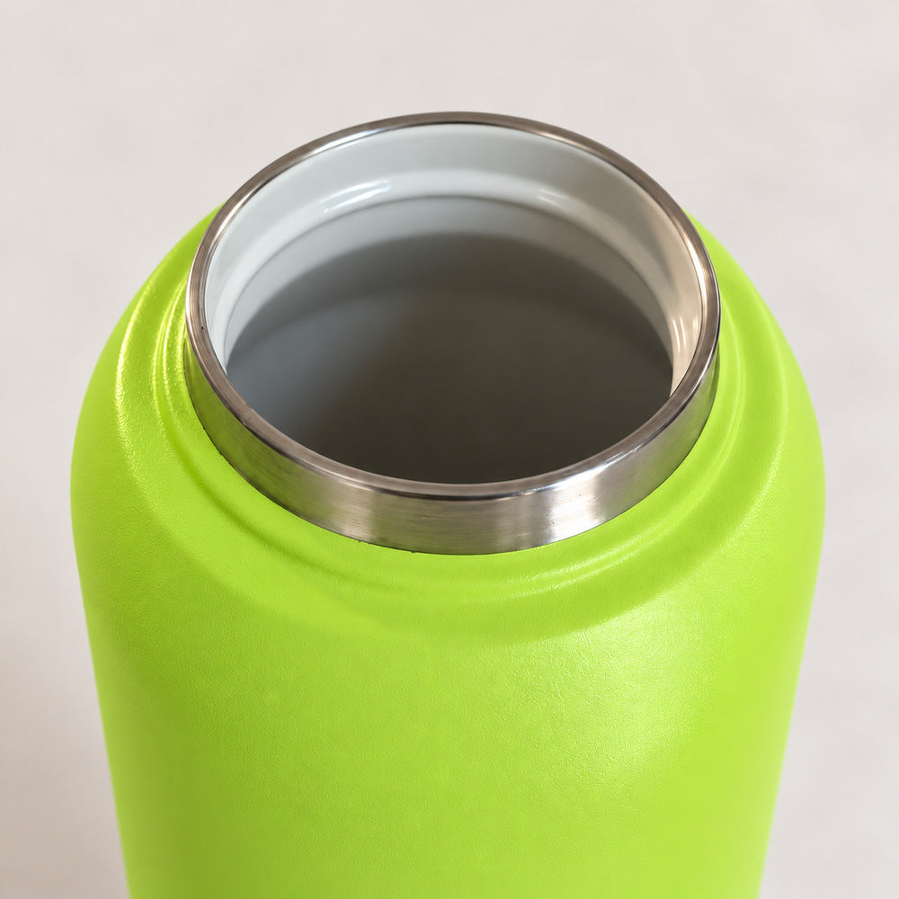 Hugs Zero 600ml Lime Energy, φαρδύ στόμιο και κεραμική επίστρωση