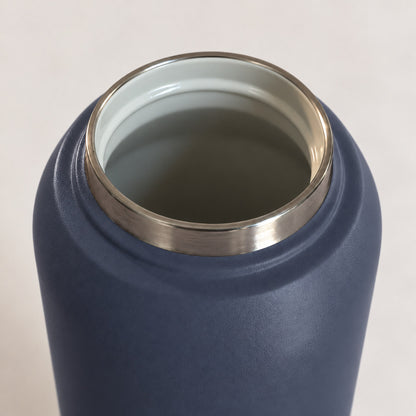 Hugs Zero 600ml Navy Blue, φαρδύ στόμιο και κεραμική επίστρωση