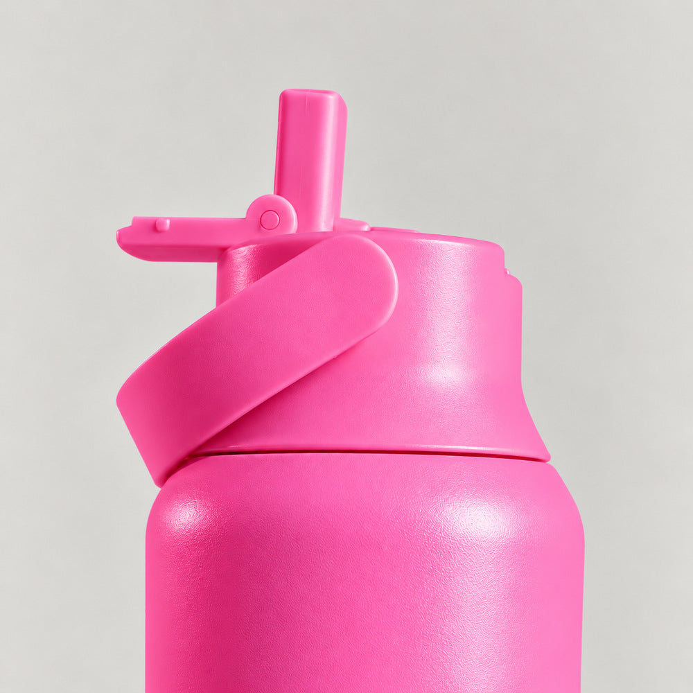 Hugs Zero 600ml Pink Pulse, λεπτομέρεια ανοιχτού στομίου και μοχλού