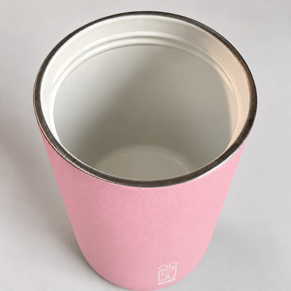 Hugs Zero Coffee Mug 350ml Pink Whisper, κεραμική επίστρωση στο εσωτερικό