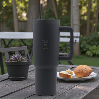 Hugs My Tumbler Ποτήρι Θερμός με Καλαμάκι - 1200ml