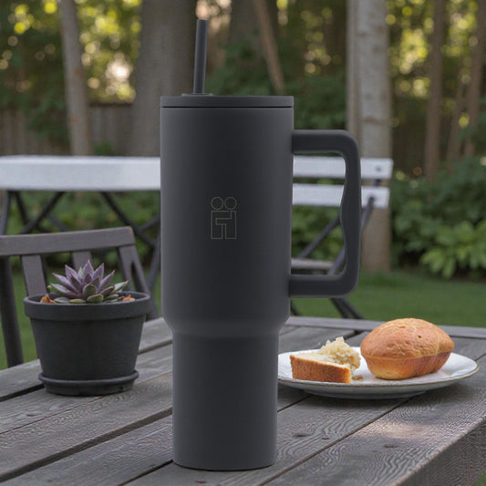 Hugs My Tumbler Ποτήρι Θερμός με Καλαμάκι - 1200ml