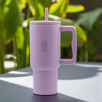 Hugs My Tumbler Ποτήρι Θερμός με Καλαμάκι - 900ml