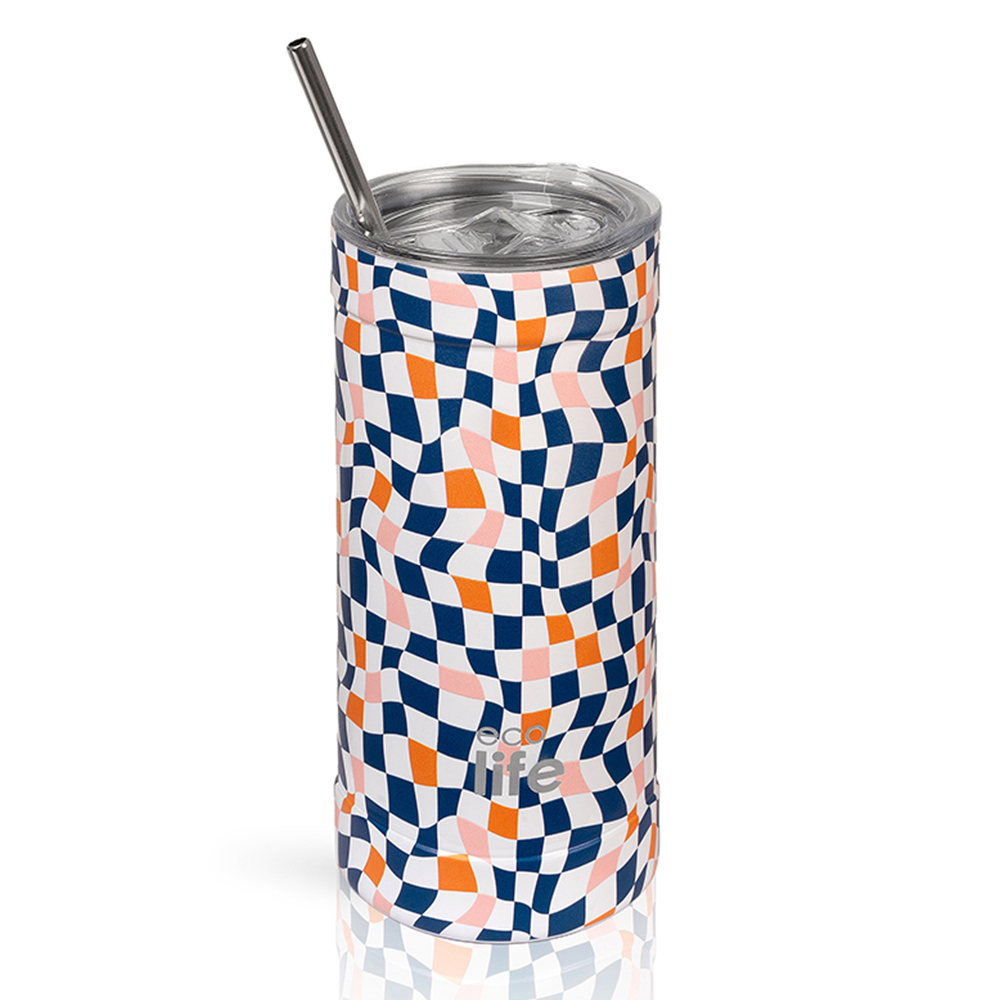 Ecolife Ποτήρι Θερμός Coffee Squares 550ml