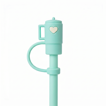 Hugs Straw Toppers Προστατευτικά για Καλαμάκια Tumbler σετ 4τμχ - Mini Tumblers